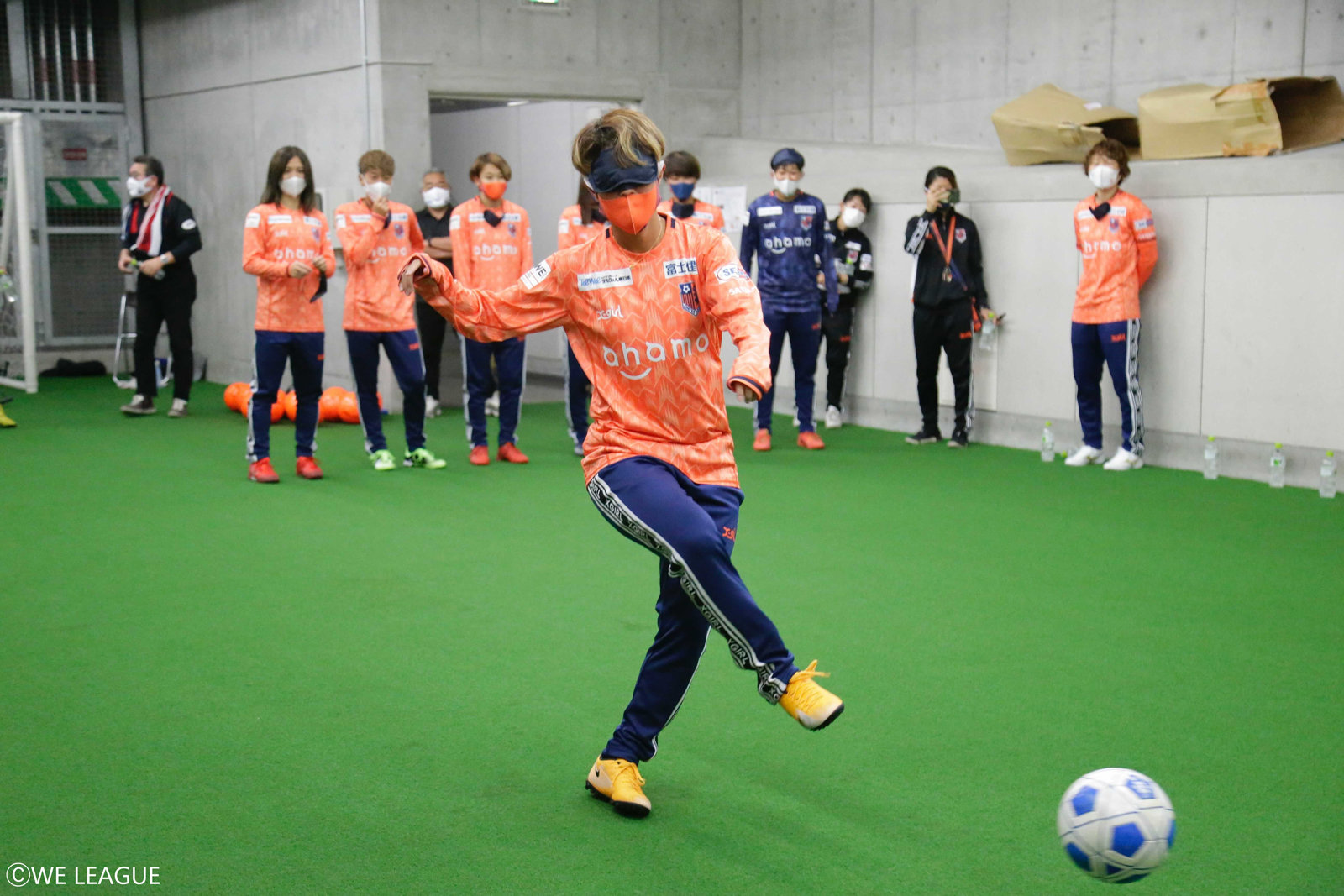 We Action Day 新しい風 Ventus と共に 大宮vが多彩なプログラムを実施 障がい者サッカーの体験も Weリーグ Women Empowerment League