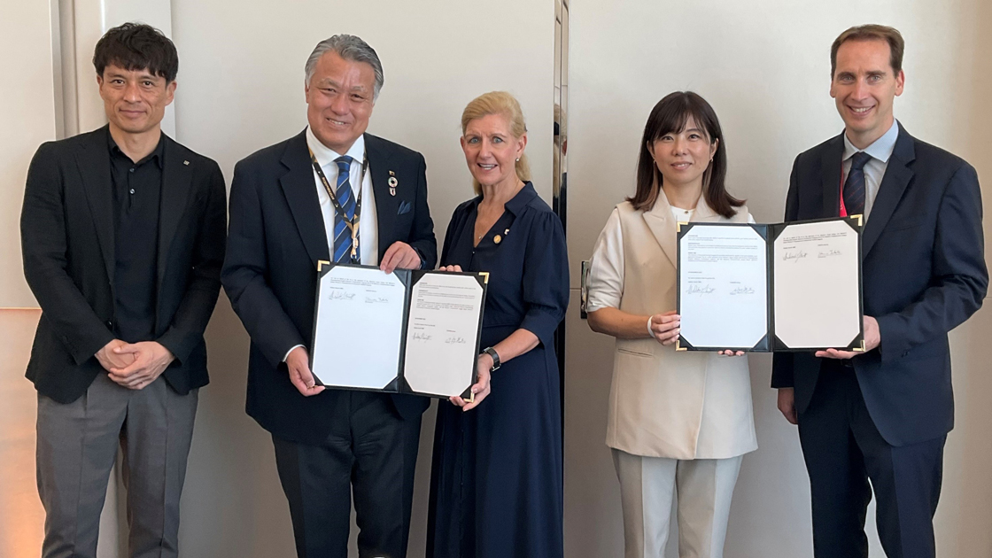 WE LEAGUE signs a Memorandum of Understanding (MoU) with The FA. A ...