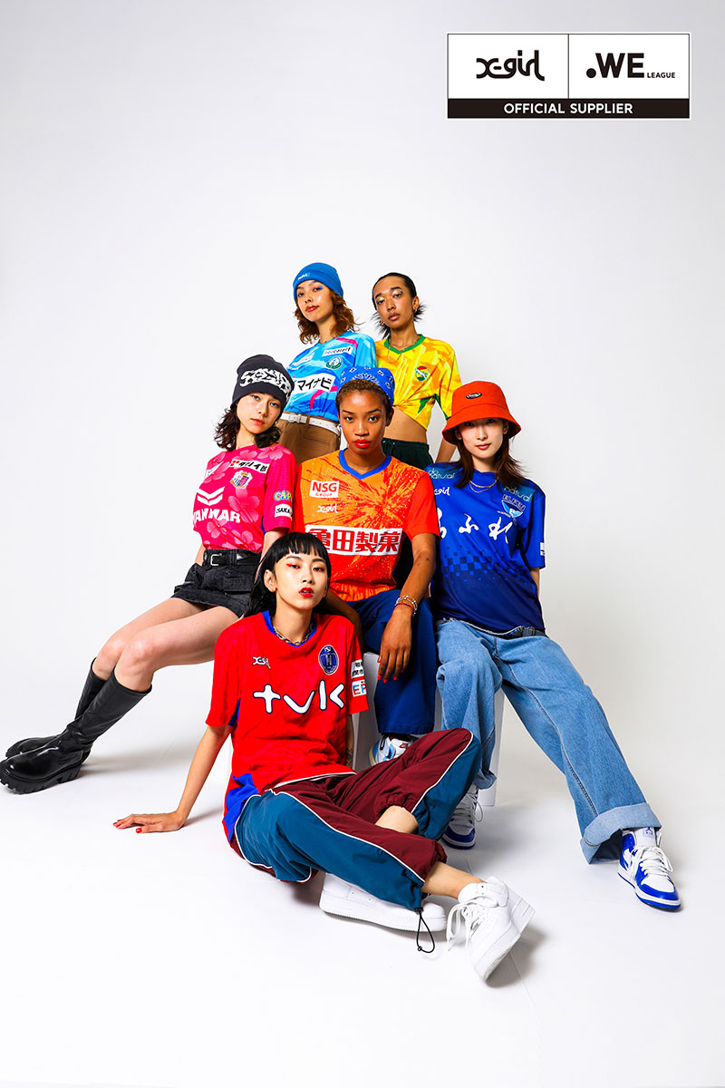 X-girl × WE ｜WEリーグ公式Webサイト